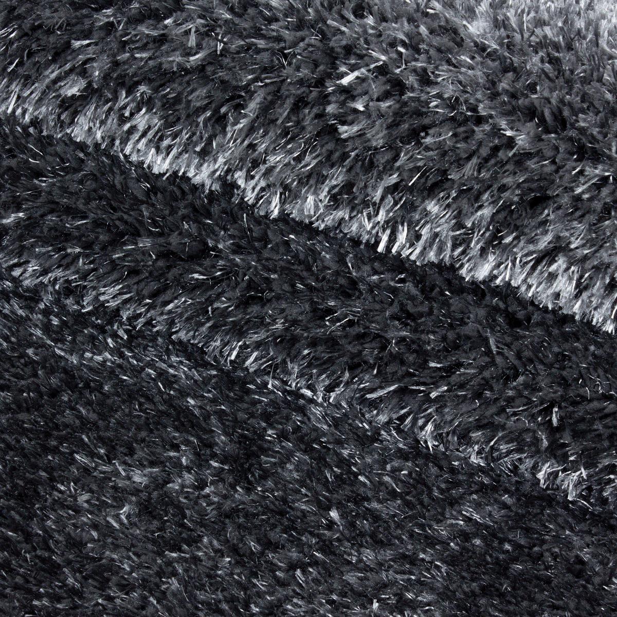 Hochflor Teppich Grau Brilliant 280x370 cm - Grau, Basics, Textil (280/370cm)