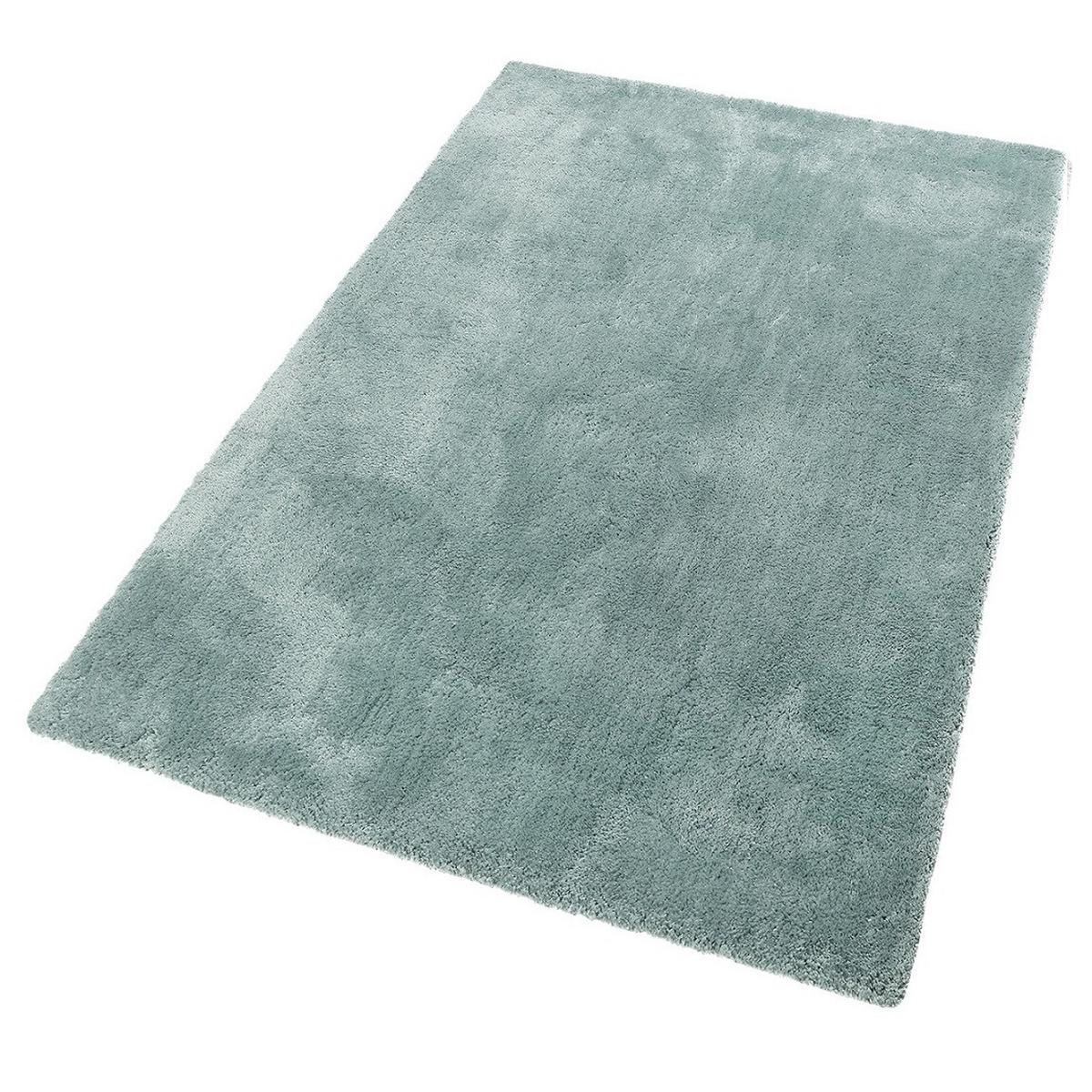 Hochflor Teppich Grau/blau Relaxx 120x170 Cm - Hellgrau/Hellblau, KONVENTIONELL, Textil (120/170cm) - Esprit