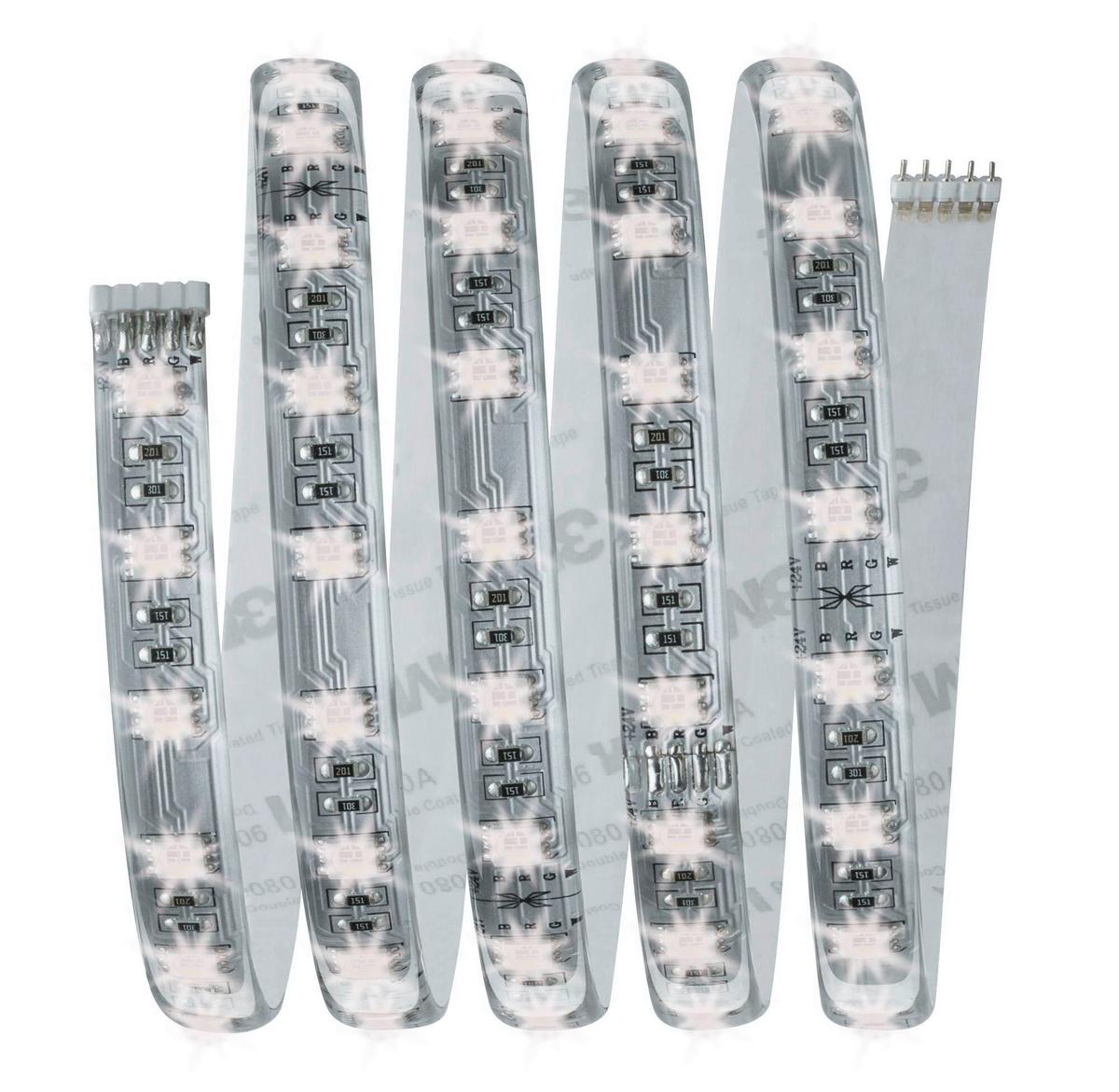 Led-streifen Max Farbwechsler L: 1,50 M - Silberfarben, Design, Kunststoff (150/1,25/0,3cm) - Paulmann