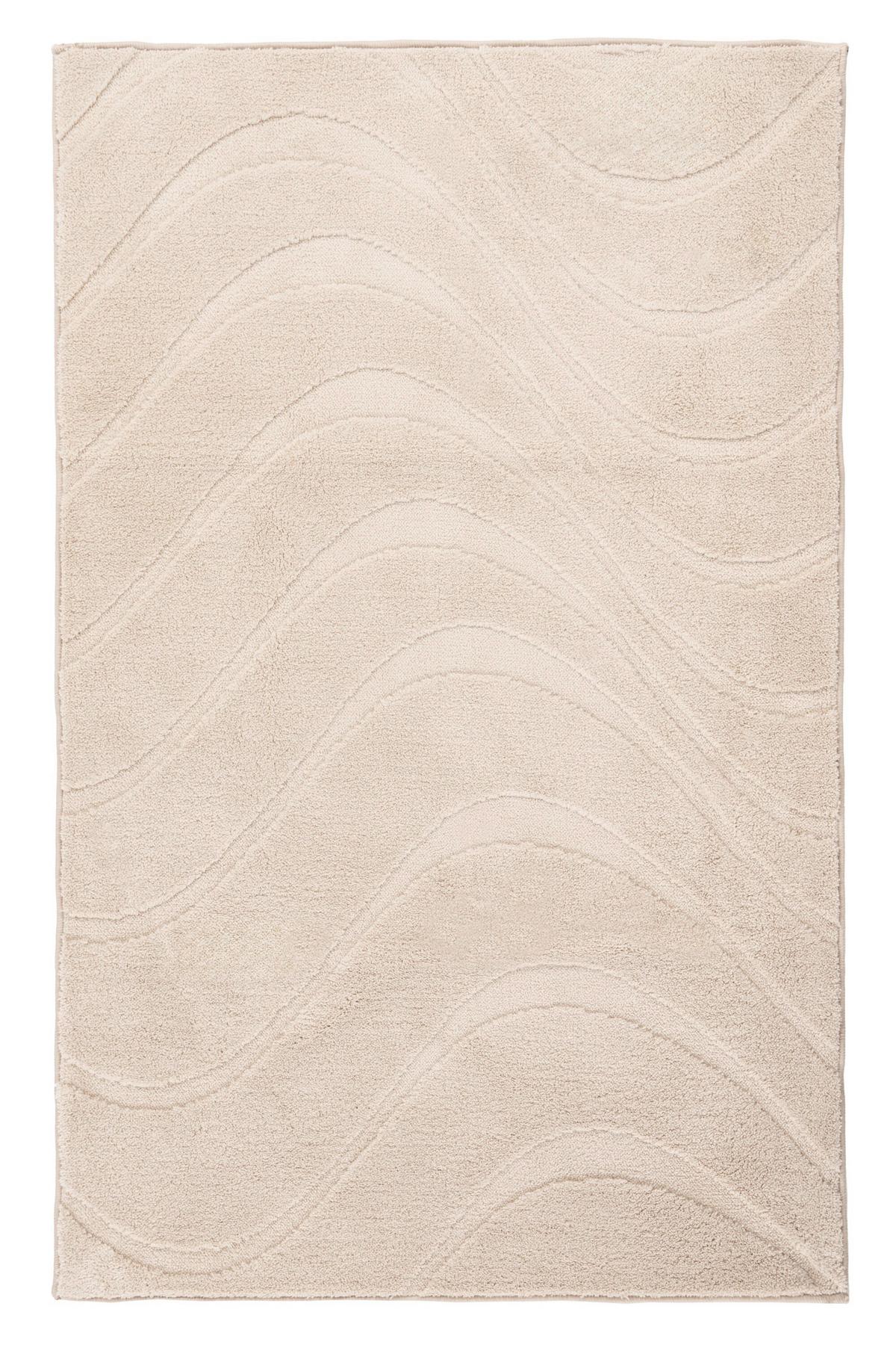 Badematte Ocean Touch Beige - Basics (50/90cm) - Kayoom