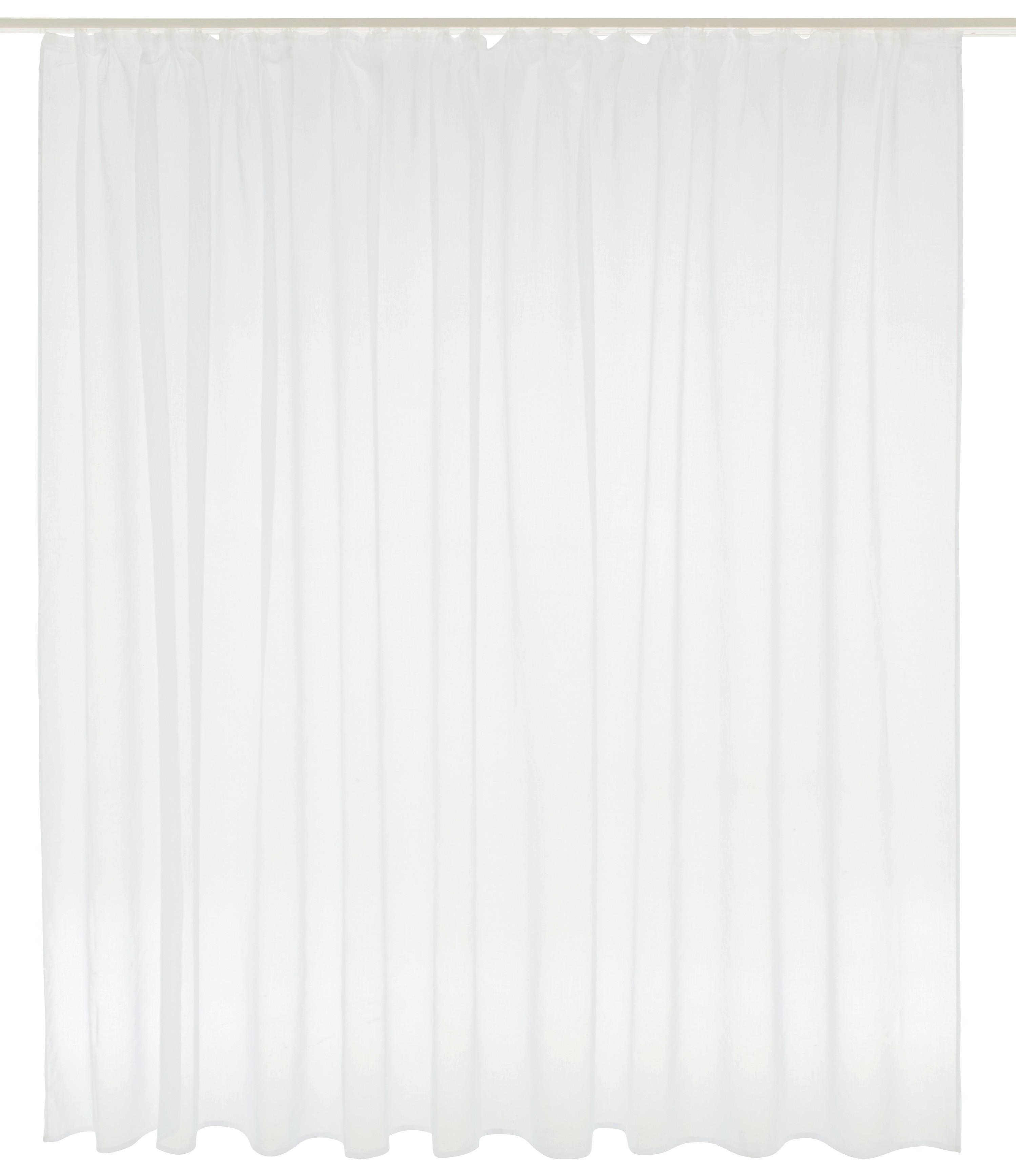 Kusová Záclona Tosca Store, 300/175cm - biela, textil (300/175cm) - Modern Living
