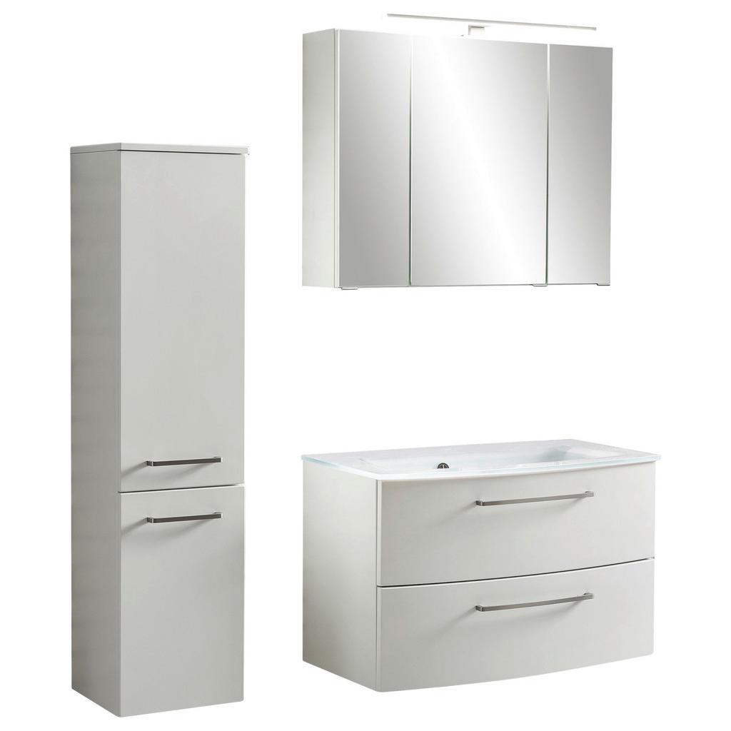 Badmöbel-set 3-tlg. Stockholm B: 110 Cm Weiß