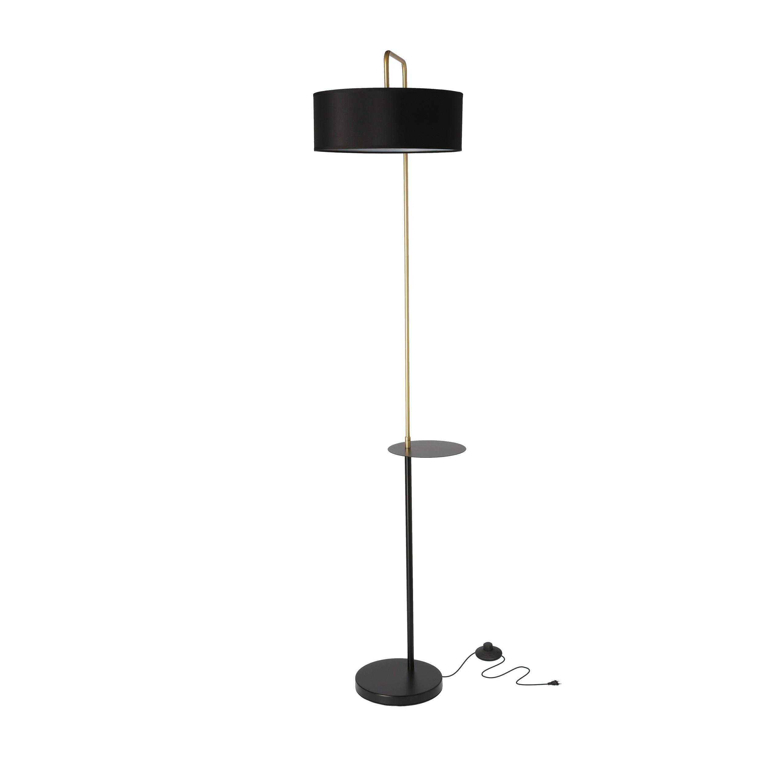 Stehleuchte 51-00026 Impact - Schwarz, Design, Metall (36/172cm)