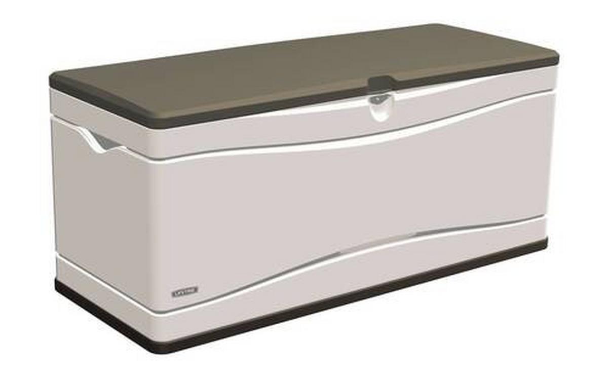 Kissenbox Kissenbox XXL 495 L - Grau, Basics, Kunststoff (153/68/61cm)