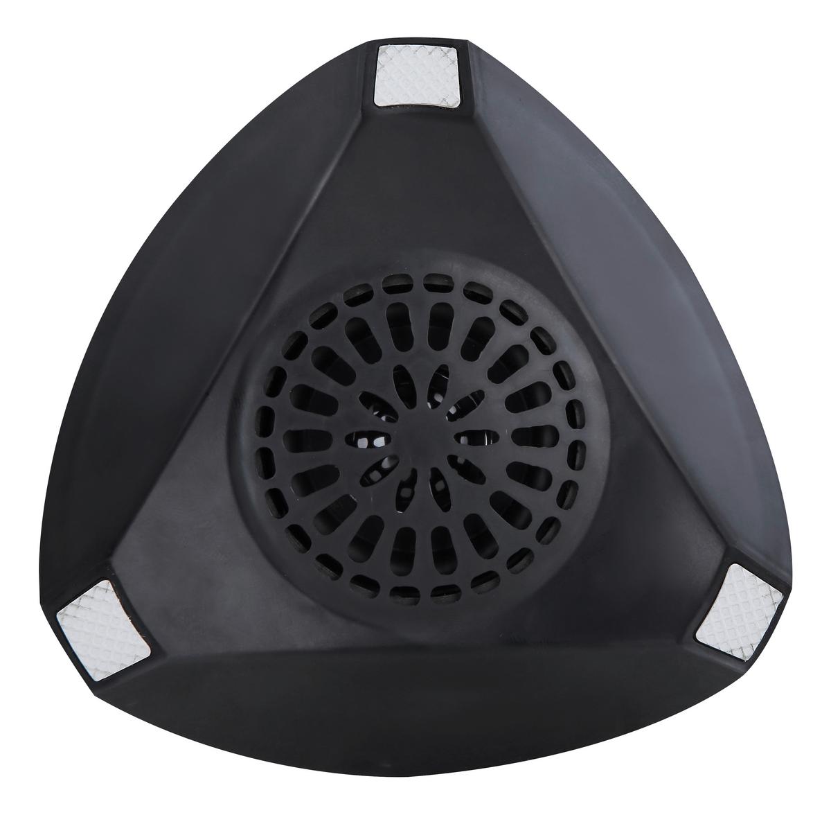 Discoleuchte Veli Farbwechsler Akku Mit Usb + Bluetooth - Klar/Schwarz, Basics, Kunststoff (11/12,5cm) - Globo