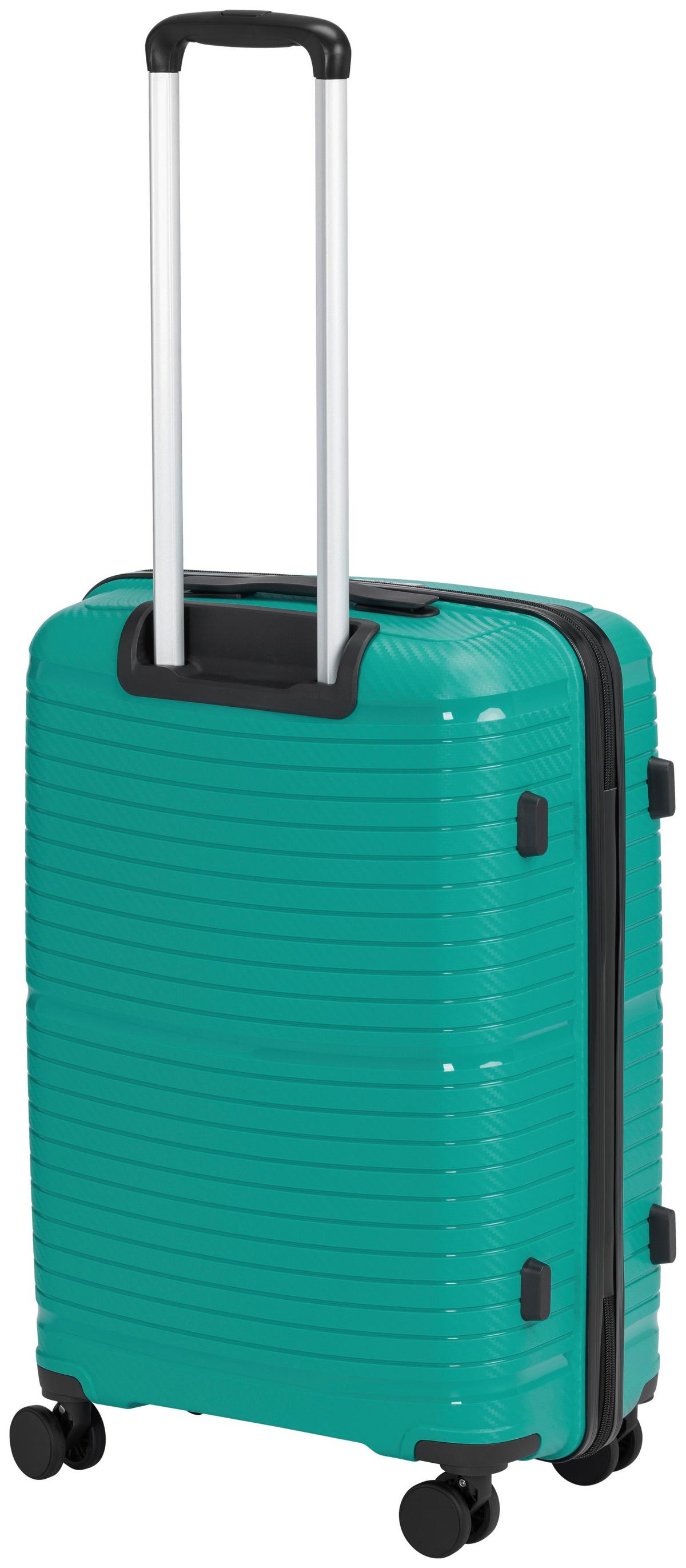 Reisekofferset Erika - Blau, KONVENTIONELL, Kunststoff/Textil - Luca Bessoni