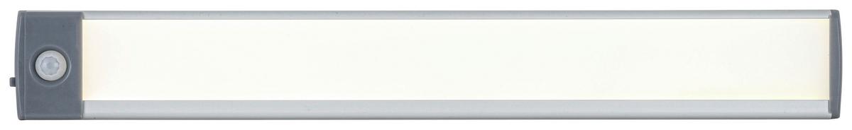 PODSVĚTLENÍ UNTI - šedá/barvy stříbra, Moderní, kov/plast (32,5/4cm) - Mömax