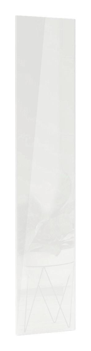 DVEŘE UNIT - vysoce lesklá bílá, Moderní, kompozitní dřevo (45,3/202,6/1,8cm) - Ondega