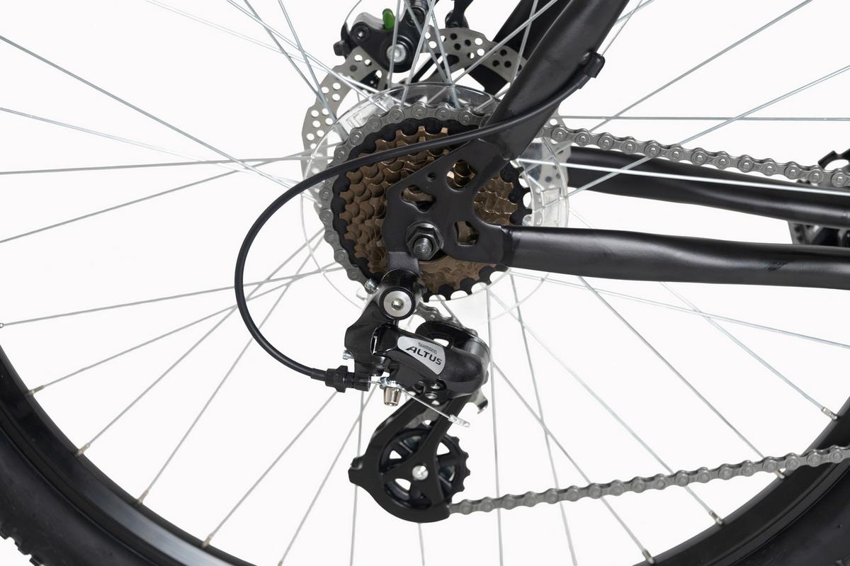 Mountainbike 27,5 '' WYLD schwarz - Schwarz, Basics, Metall