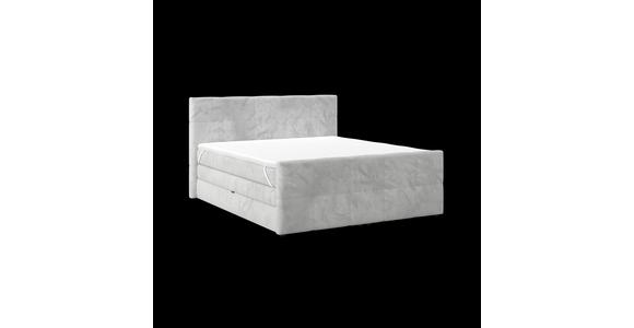 Boxspringbett mit Topper und Bettkasten 180x200 cm Medino - Champagner, KONVENTIONELL, Holz/Holzwerkstoff (180/200cm) - Luca Bessoni