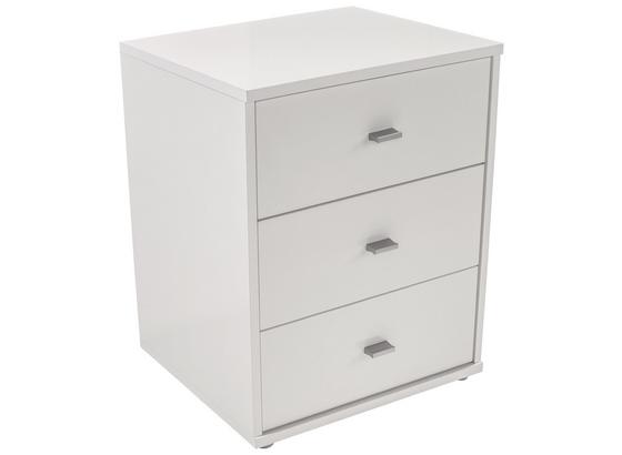Nočný Stolík 4-you New - biela, Konvenčný, kompozitné drevo (50/54,8/34,6cm) Nočný Stolík 4-you New - biela, Konvenčný, kompozitné drevo (50/54,8/34,6cm)
