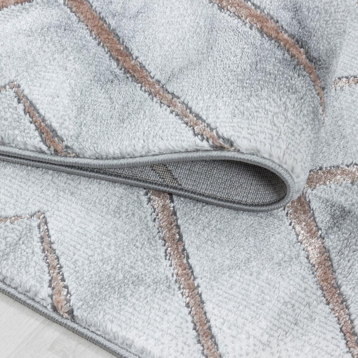 Webteppich Bronze Naturfaser Naxos 160x230 cm - Bronzefarben, Design, Textil (160/230cm)
