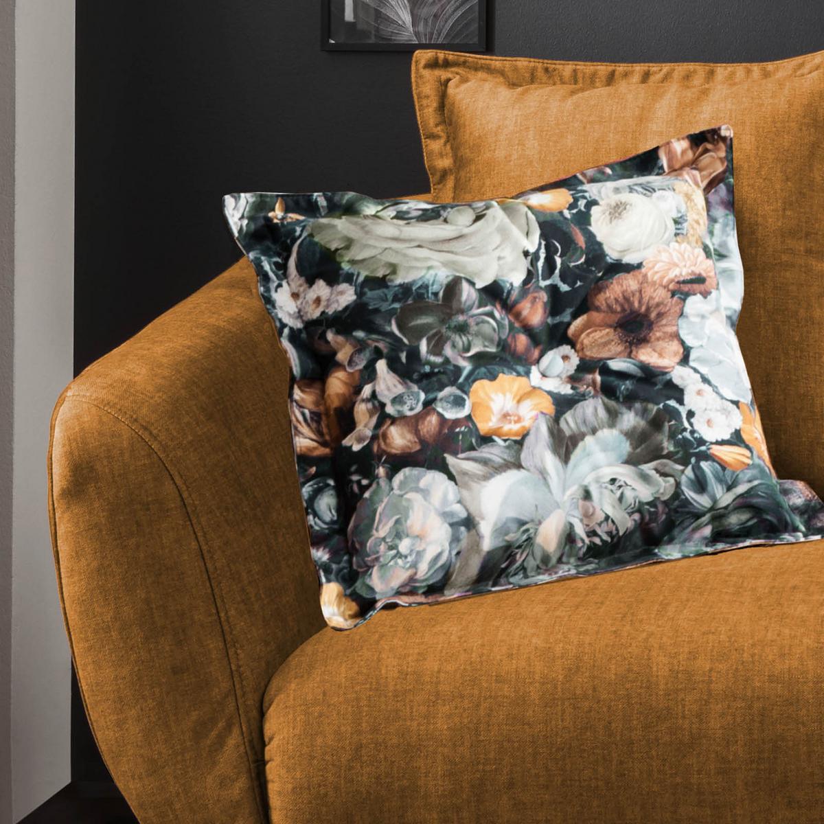 2,5-Sitzer Baggio Gelb B: 196 cm - Gelb/Buchefarben, MODERN, Textil (196/94/103cm) - Livetastic