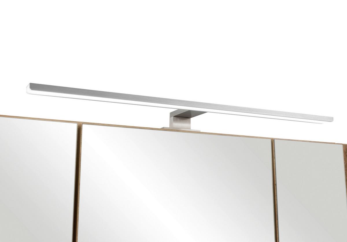 Spiegelschrank Varese B: 80 cm Wotaneiche Dekor - MODERN, Glas/Holzwerkstoff (80/64/20cm) - Held