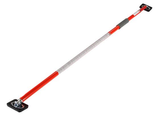 Teleskopstütze Tragekraft 25 Kg - Rot/Schwarz, MODERN, Kunststoff/Metall (165-280cm) - Suki Teleskopstütze Tragekraft 25 Kg - Rot/Schwarz, MODERN, Kunststoff/Metall (165-280cm) - Suki