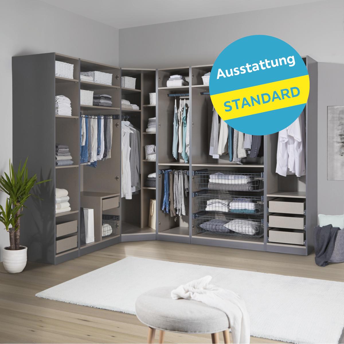 Serie Unit Kleiderschrank
