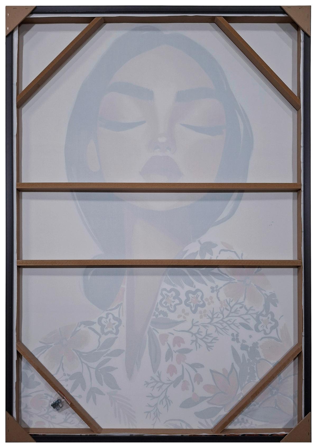 Obraz na plátne DENISE BIG - viacfarebná/farba wenge, kompozitné drevo/textil (100/140cm) - Mömax