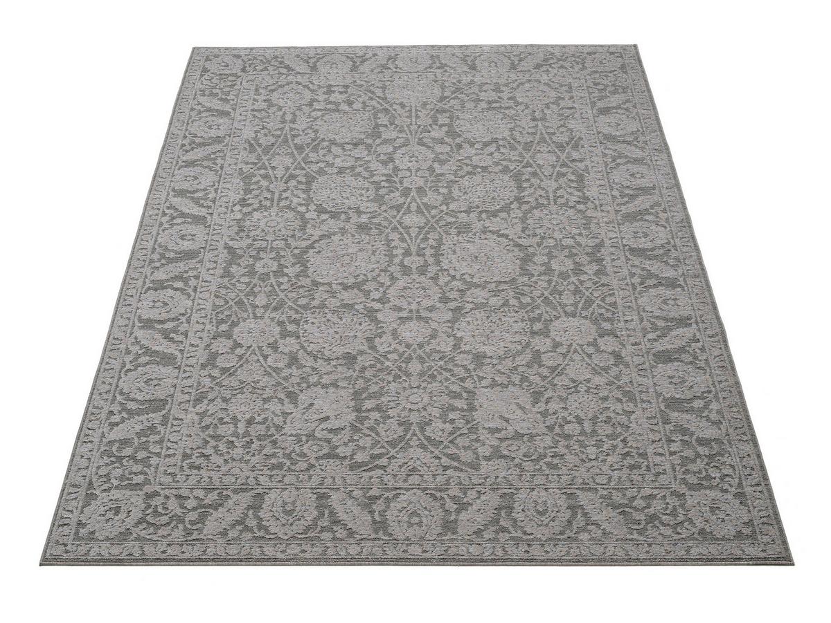 Webteppich Grau Denver 160 X 230 Cm - Dunkelgrau/Hellgrau, Design, Textil (160/230cm) - Musterring