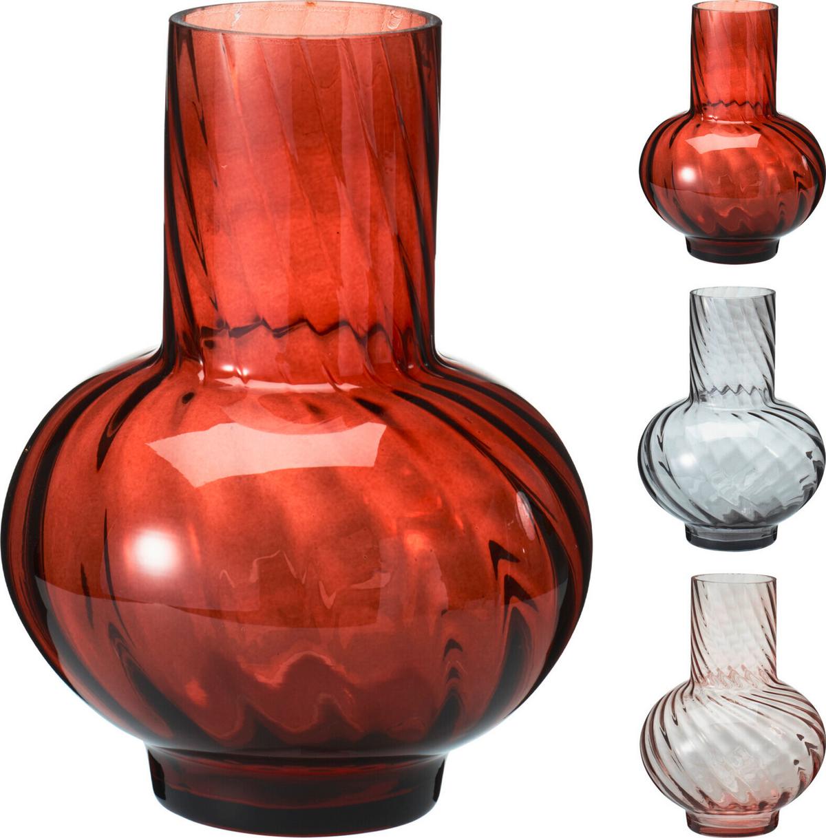 Üvegváza Üvegváza - többszínű, Basics, Üveg (17/17/23cm)