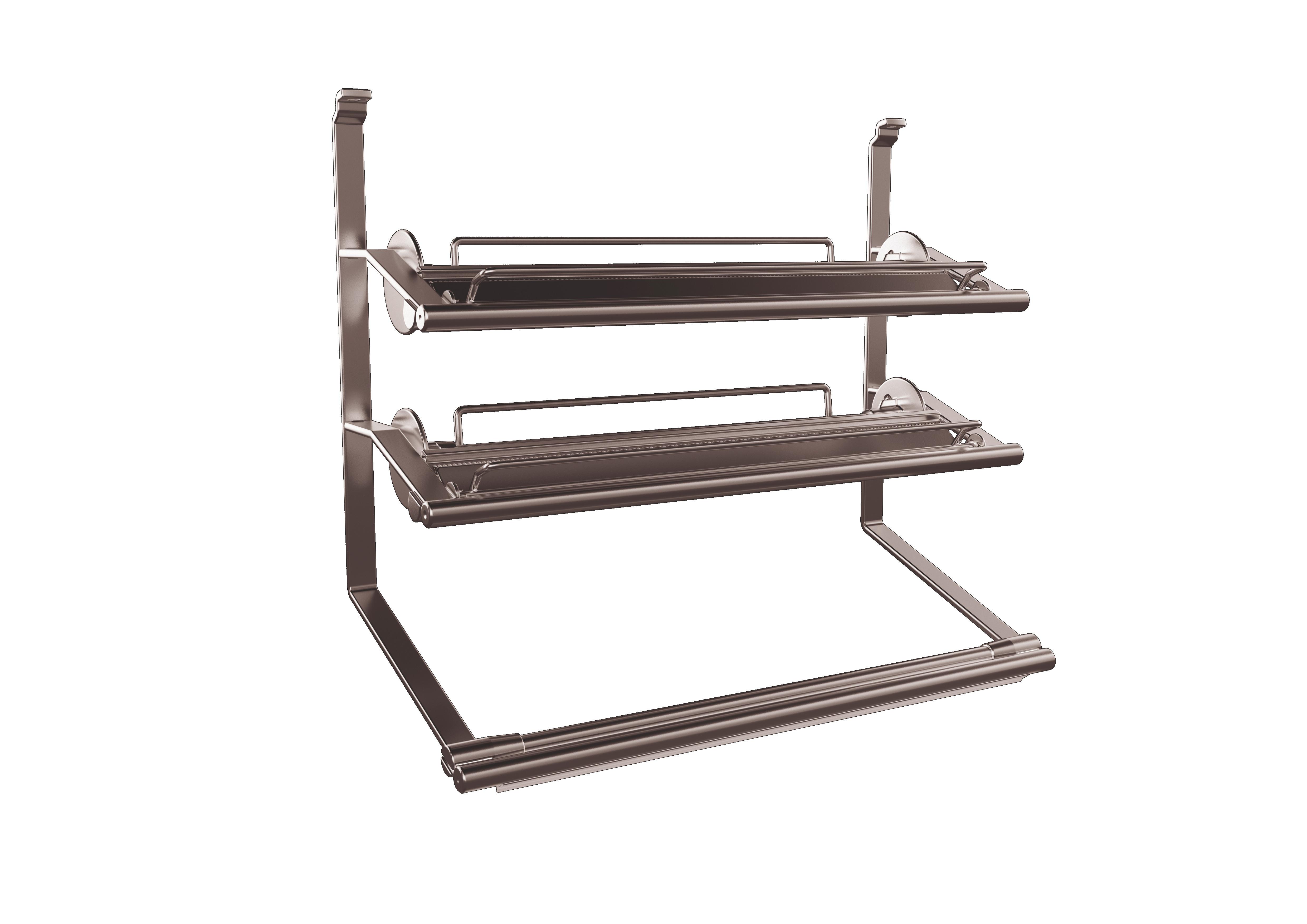 Küchenrollenhalter Linero 3 Etage - Basics, Metall (44/27,1/15cm) - HKT
