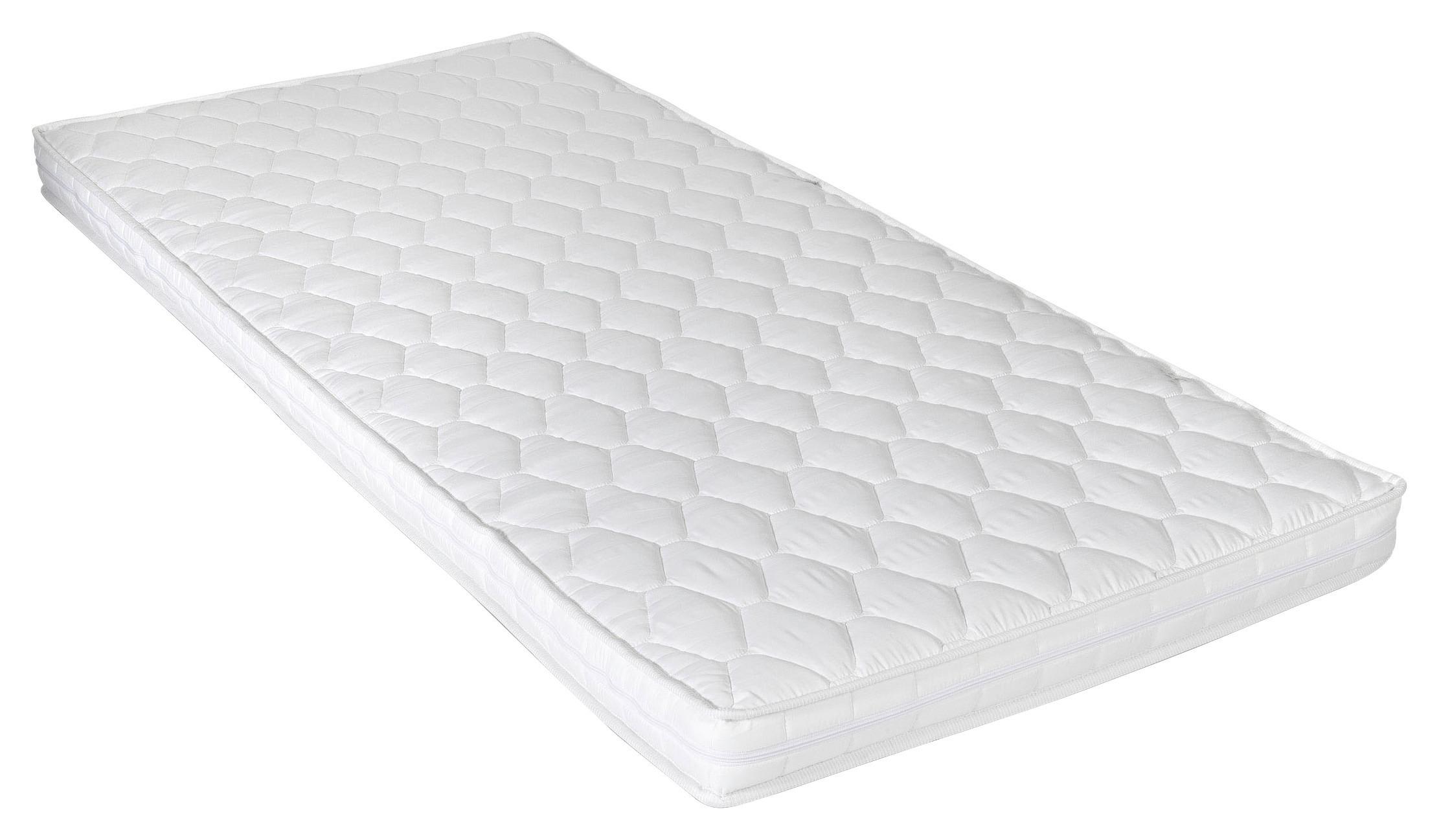 Kaltschaummatratze Caravan 90x200 cm H2 H: 10 cm - Weiß, Basics, Kunststoff/Textil (90/200cm) - P & B