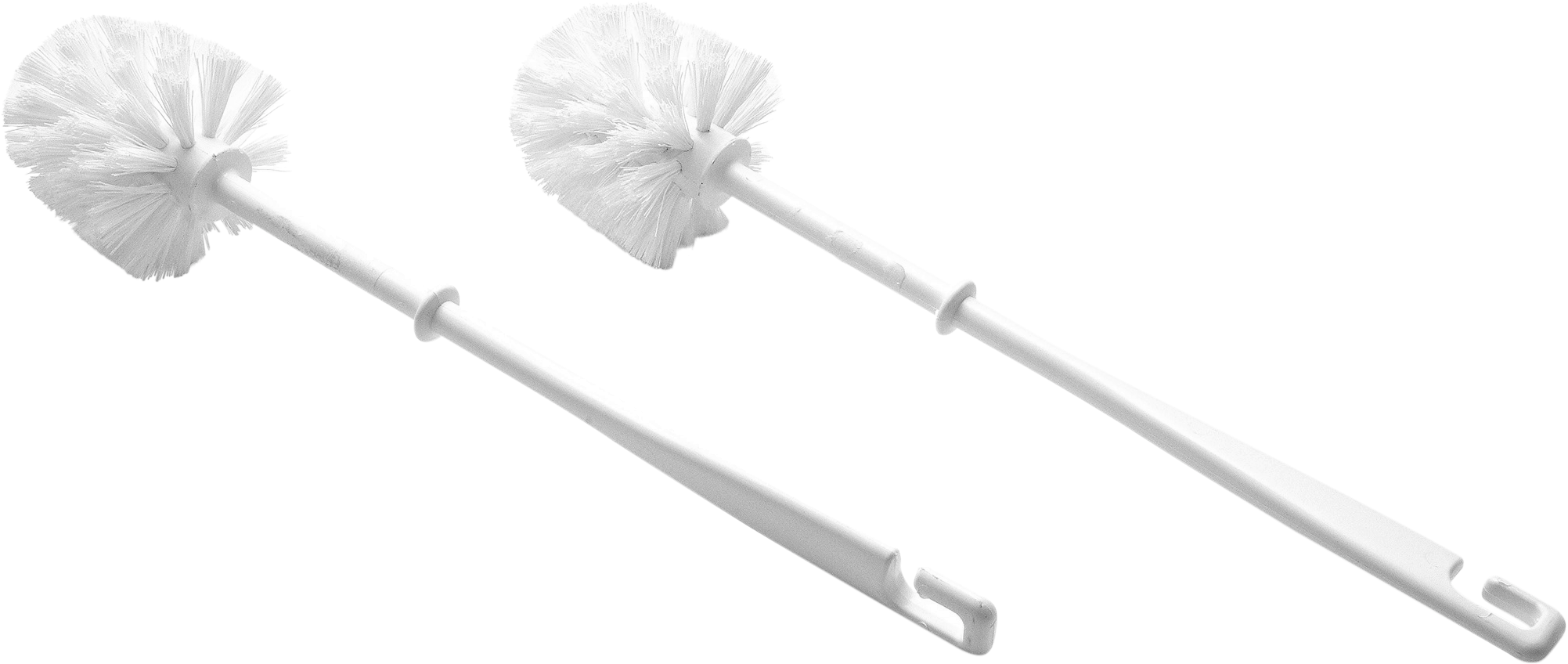 WC-Bürste Adalbero Stehend Kunststoff - Weiß, Kunststoff (8,0/36,0cm)
