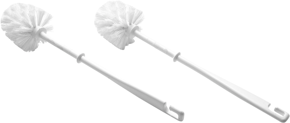 WC-Bürste Adalbero Stehend Kunststoff - Weiß, Kunststoff (8,0/36,0cm)