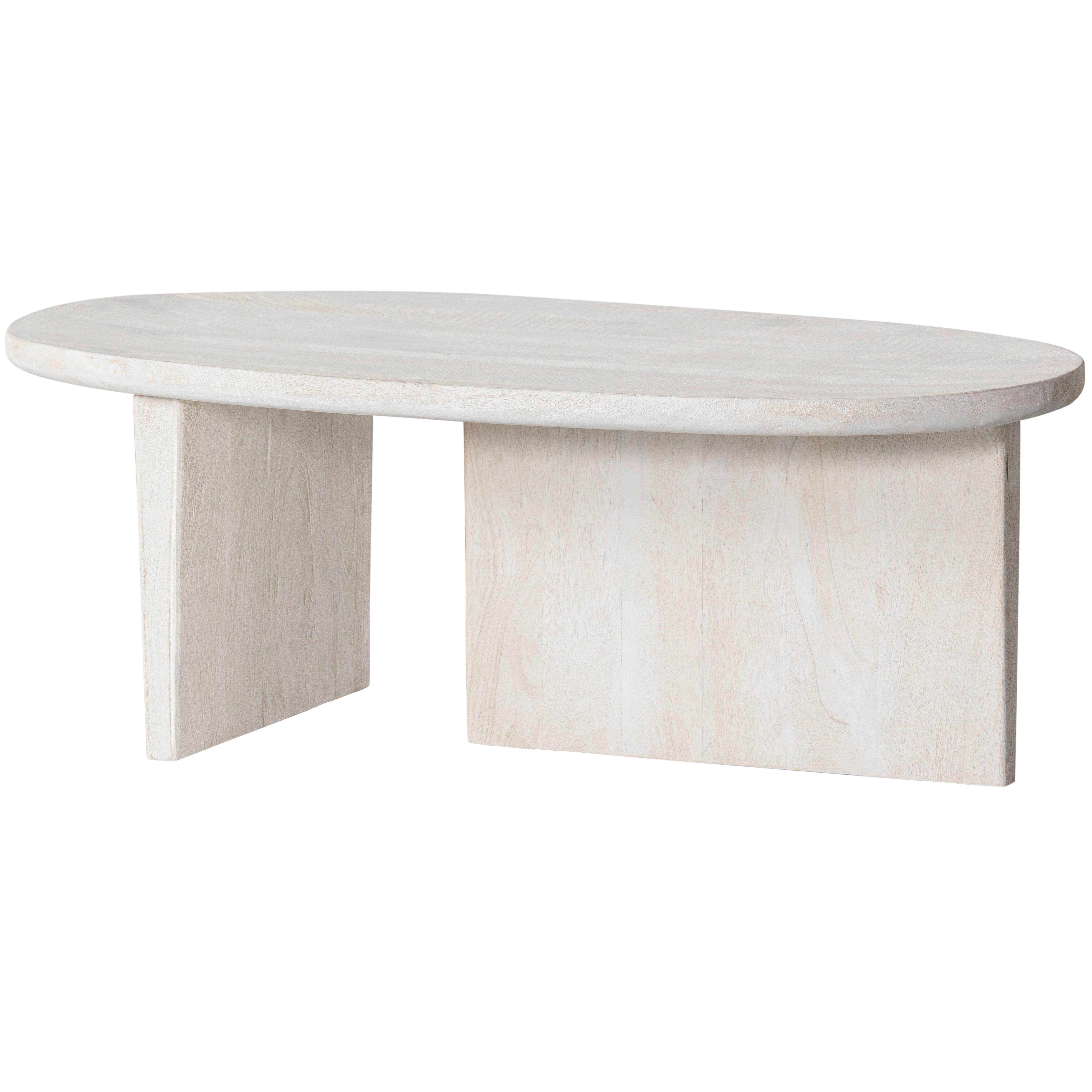 Couchtisch Seam Weiß, Naturfarben L:110cm - Naturfarben/Weiß, Design, Holz (110/60/40cm) - Livetastic