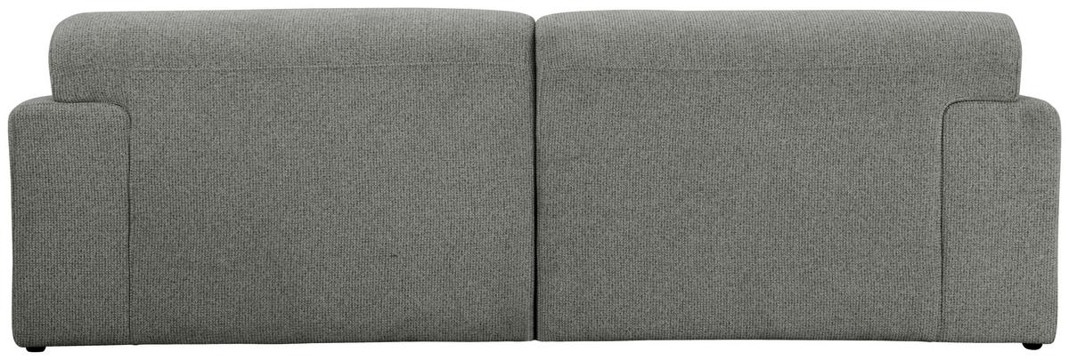 Ecksofa Mercure Grau B: 210 cm - Grau, Design, Holz/Textil (210/68/150cm) - Livetastic