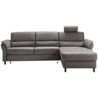 Ecksofa Cavoli Anthrazit S: 279x176 cm - Anthrazit/Schwarz, MODERN, Textil (279/176cm) - Livetastic
