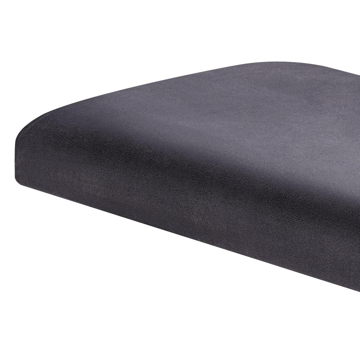 Sitzkissen Orleans Grau 137x38,5 cm, Webstoff - Grau, MODERN, Textil (137/7/38,5cm)