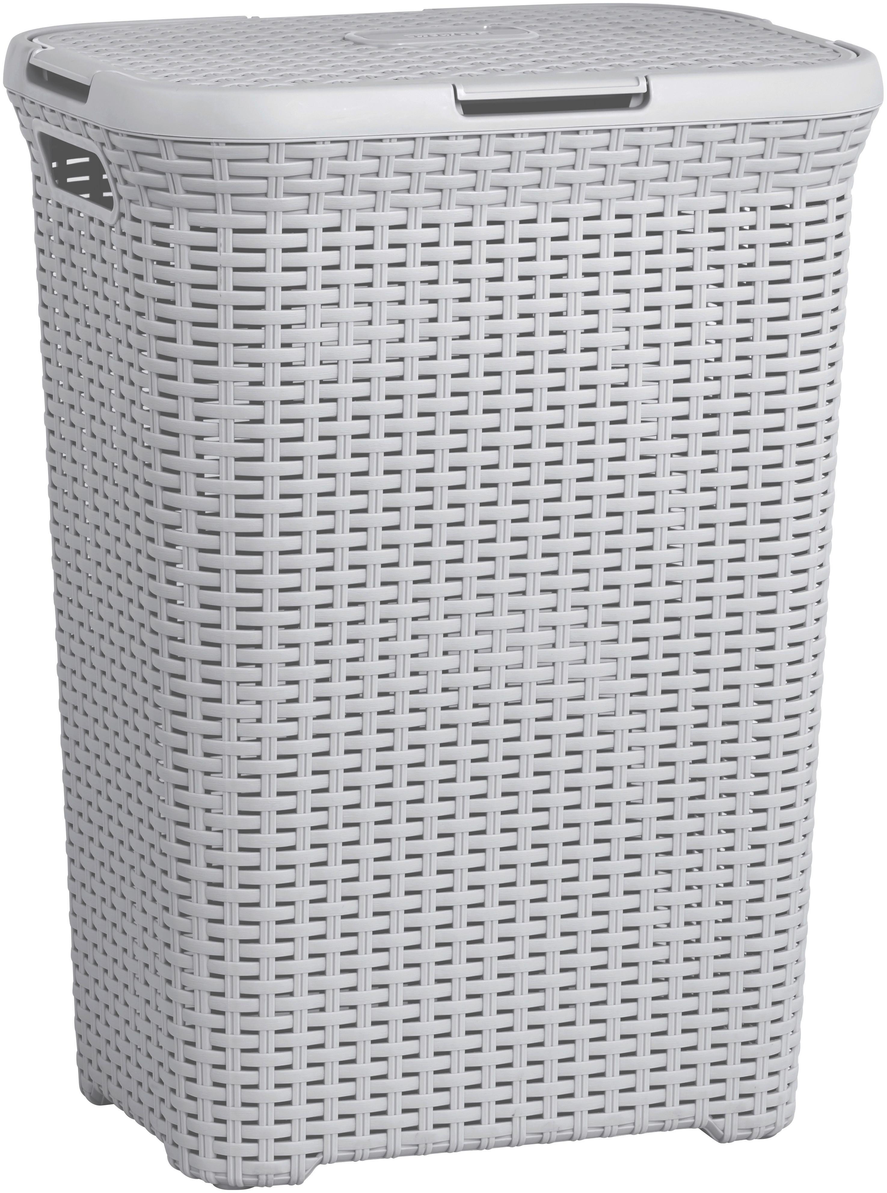 Koš na prádlo HAMPER 60 L - Moderní, plast (44,8/61,5/34cm)