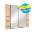 Schwebetürenschrank + Spiegel B: 274cm Ondega Eiche Dekor - Eichefarben, KONVENTIONELL, Holzwerkstoff (274/242,2/61cm) - Ondega
