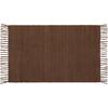 Handwebteppich Annika - Braun, Textil (70/120cm) - James Wood