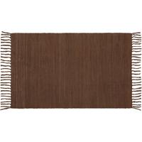 Handwebteppich Annika - Braun, Textil (70/120cm) - James Wood