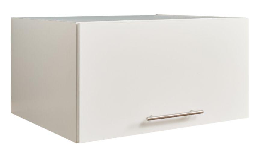 Závěsní skříňka bílá š: 50cm - bílá, Basics, kompozitní dřevo (67,5/38/67,5cm)