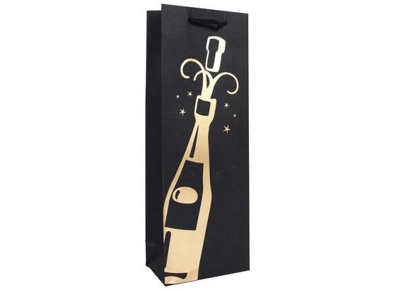 Geschenktasche Flasche B - Hellrosa/Rot, Basics, Karton (13/36/8cm) Geschenktasche Flasche B - Hellrosa/Rot, Basics, Karton (13/36/8cm)