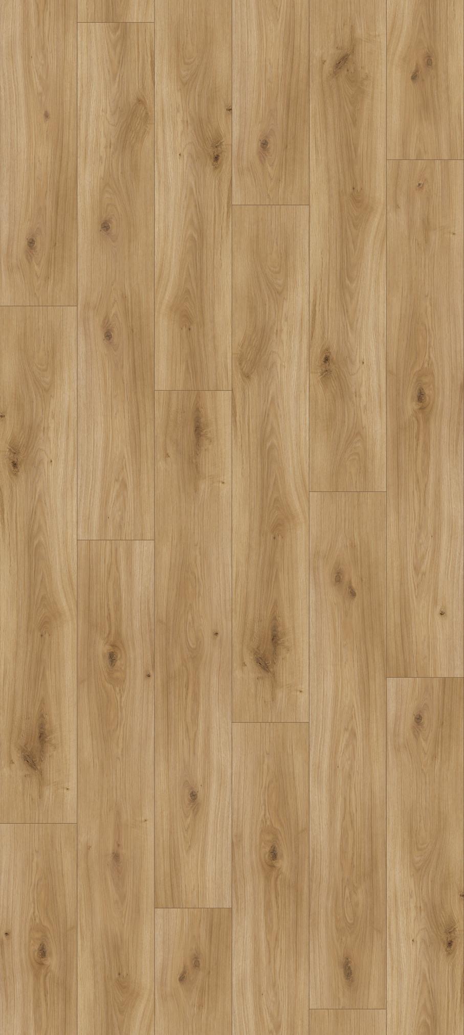 Laminatboden Eiche Horizont Natur Landhausdiele Stärke 7mm - Eichefarben/Dunkelgelb, KONVENTIONELL, Holzwerkstoff (128,5/19,4/0,7cm) - Parador