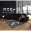 Wohnlandschaft in L-Form Richmond 206x285 cm - Dunkelbraun/Silberfarben, MODERN, Holz/Holzwerkstoff (206/285cm) - Ombra Wohnlandschaft in L-Form Richmond 206x285 cm - Dunkelbraun/Silberfarben, MODERN, Holz/Holzwerkstoff (206/285cm) - Ombra