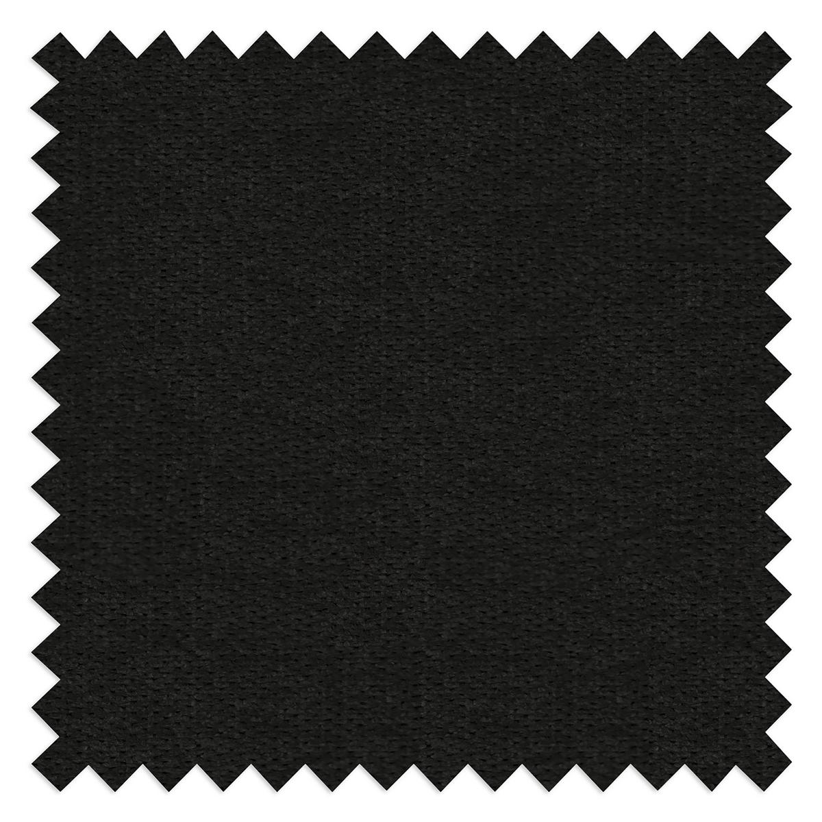 Ecksofa Azzuro Schwarz S: 256x175 cm - Silberfarben/Schwarz, Design, Textil (256/175cm) - Livetastic