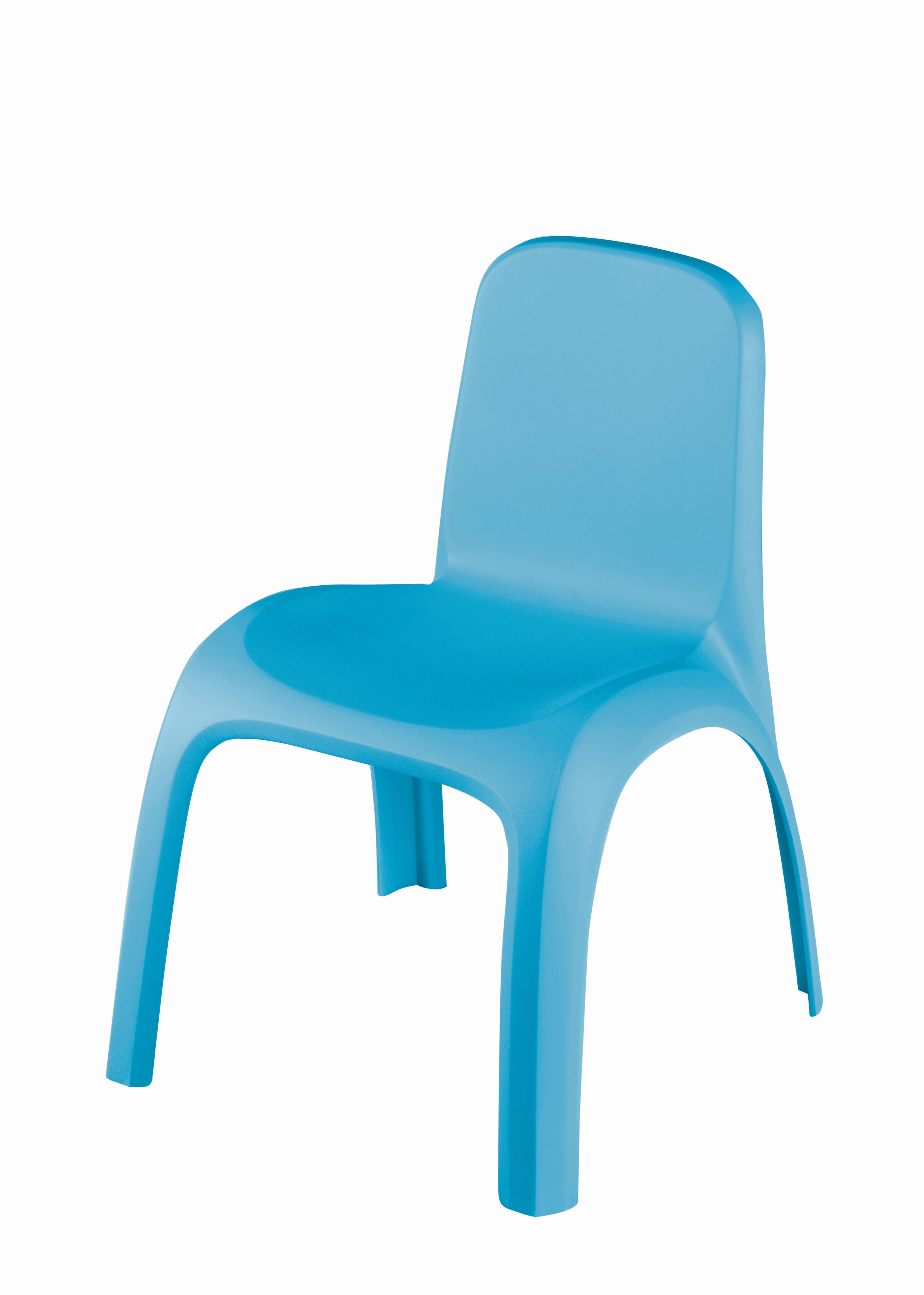 ZÁHRADNÁ STOLIČKA KIDS CHAIR - modrá, Modern, plast (43/53/39cm) - Mömax