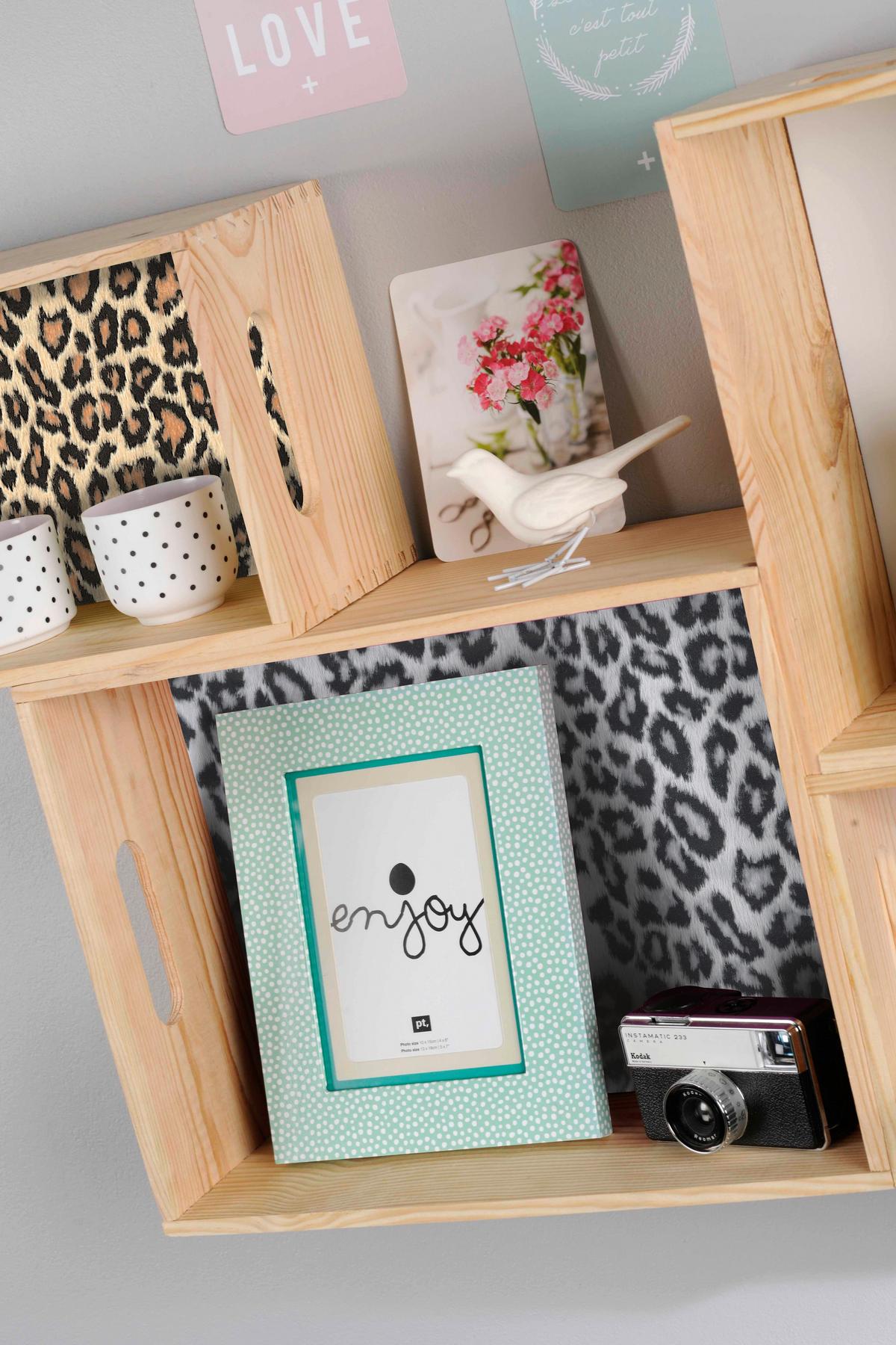 Klebefolie Leoparden-optik Basic Bengal 45x150 Cm - Weiß/Grau, KONVENTIONELL, Kunststoff (45/150cm)