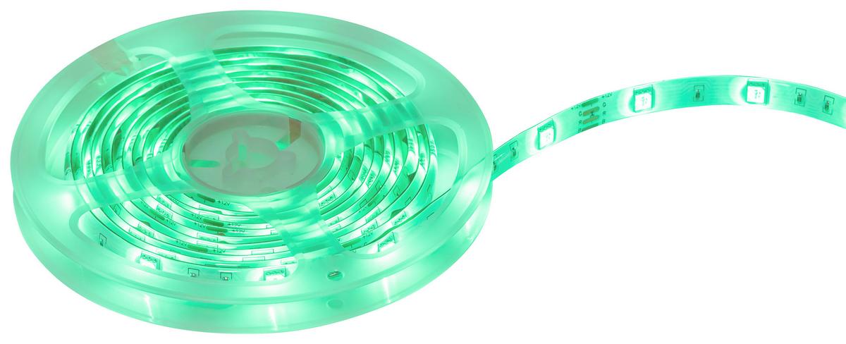 Led Díszlámpa Malte - fekete/fehér, Modern, műanyag (500cm) - Luca Bessoni