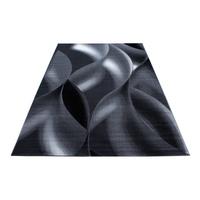 Webteppich Schwarz Naturfaser Plus Black 200x290 cm - Schwarz, KONVENTIONELL, Textil (200/290cm) - Novel