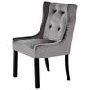 Stuhl Savik Norfolk Anthrazit/schwarz B: 57 Cm - Anthrazit/Schwarz, MODERN, Holz/Textil (57/64/99cm) - Livetastic