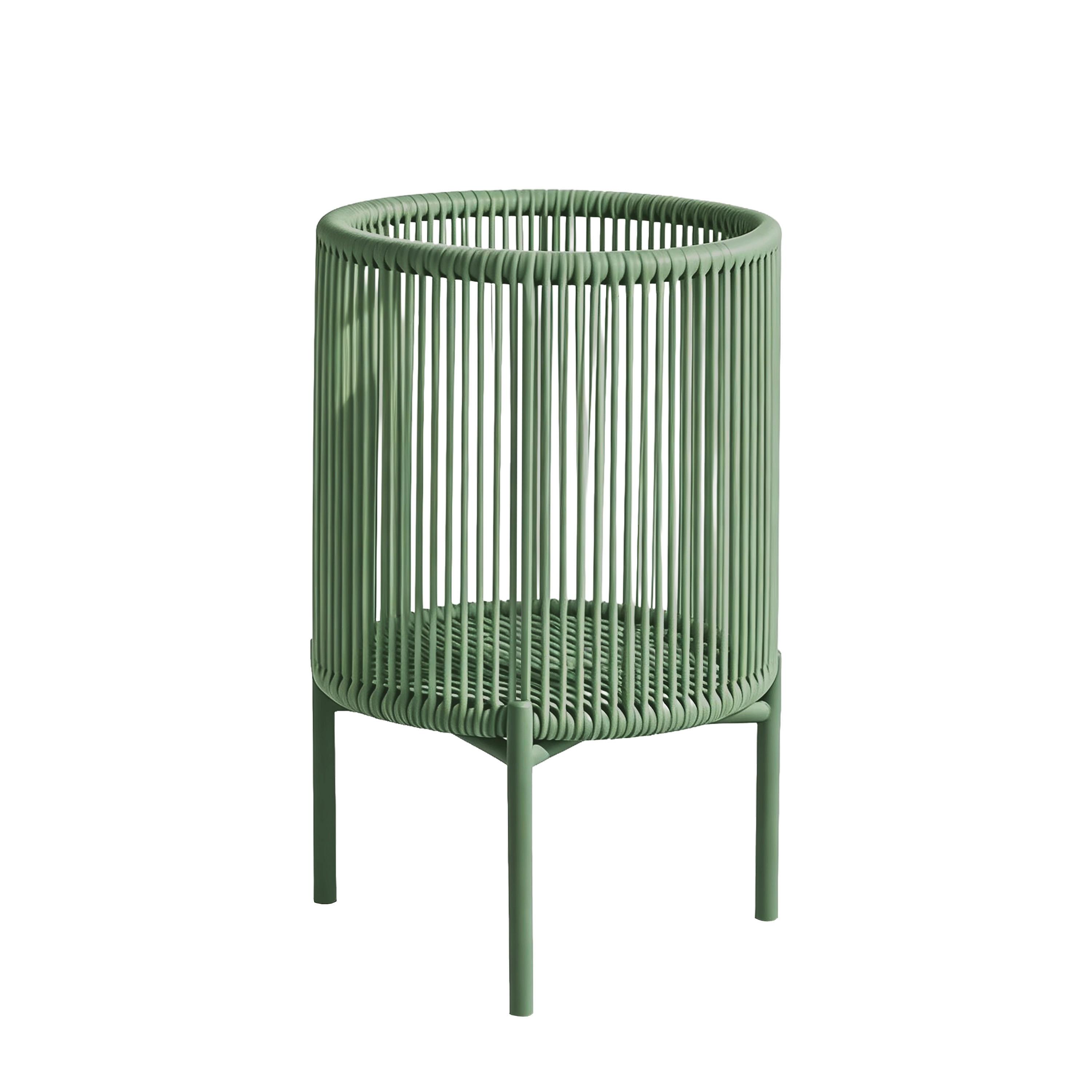 Obal na kvetináč AZORA -PAZ- - zelená, kov/plast (20/35cm) - Mömax