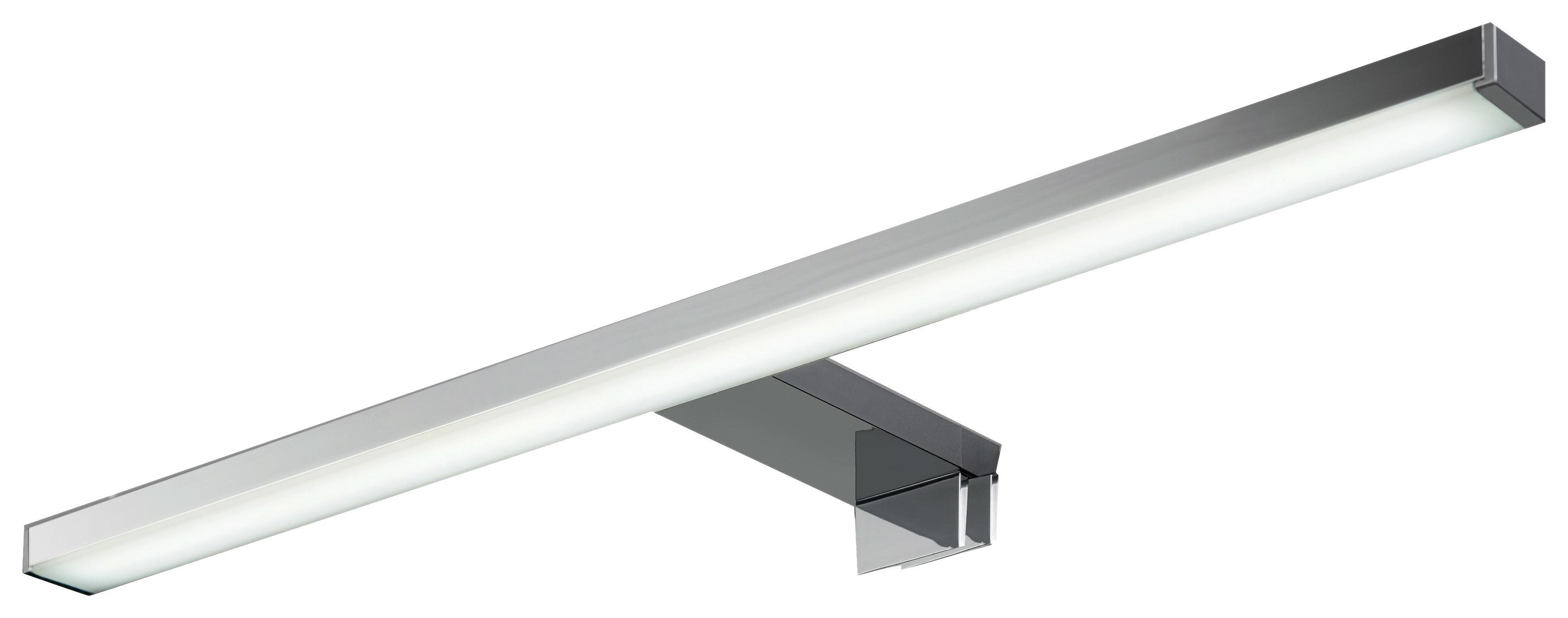 Aufbauleuchte Lavella B: 50cm Led - Chromfarben, MODERN, Metall (50/4/12,5cm) - Fackelmann