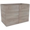 Washcbecken mit Unterschrank Lima B: 59 cm Eschefarben - Eschefarben, MODERN, Holzwerkstoff (59/42/33cm) - MID.YOU