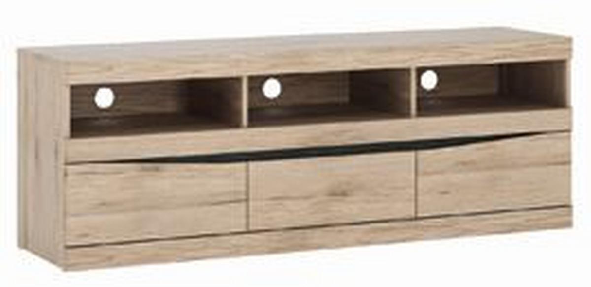 TV-Element Summer Eiche San Remo Dekor B: 150 cm - MODERN, Holzwerkstoff (150/53,5/40cm) - Modern Living