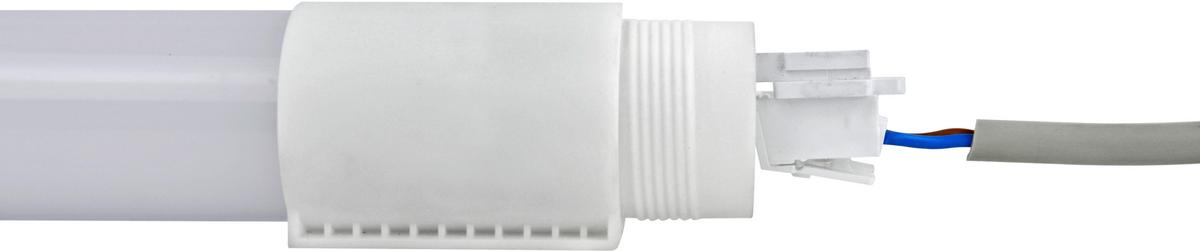 LED-Deckenleuchte L: 110 cm, für In- und Outdoor - Weiß, Basics, Kunststoff (110/4,4/4,5cm)